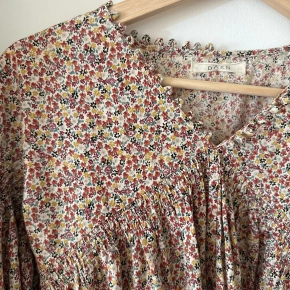 Dôen Floral Long Sleeve Dress - Picture 3 of 4